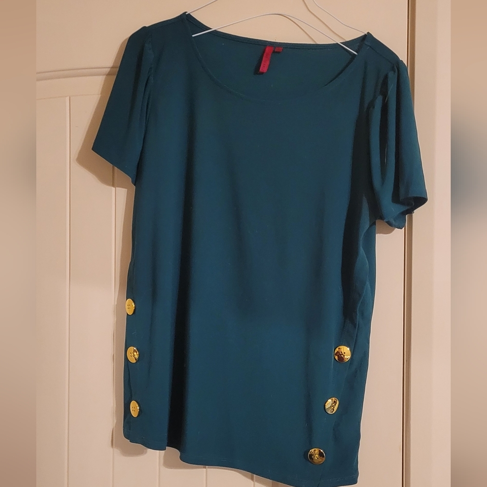 Emerald Green Button Shirt